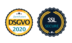 100%Datenschutzkonform und SSL Verschlüsselte Kommunikation